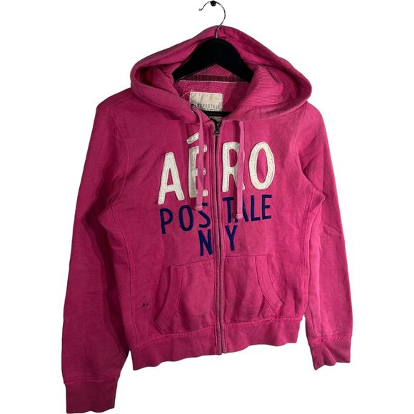 Aeropostale Women's Full Zip Hoodie - Picture 3 of 11